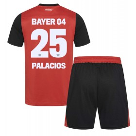 Bayer Leverkusen Exequiel Palacios #25 Heimtrikot 2024-25 Kurzarm (+ kurze hosen)